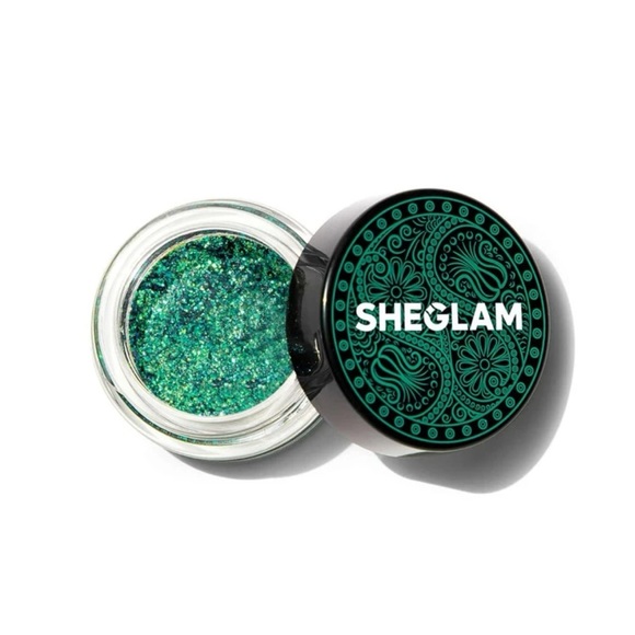 SHEGLAM Stay Wild Jelly Glitter - Peacock  Shiny Eyeshadow Gel Highlight Sequins - Picture 3 of 4